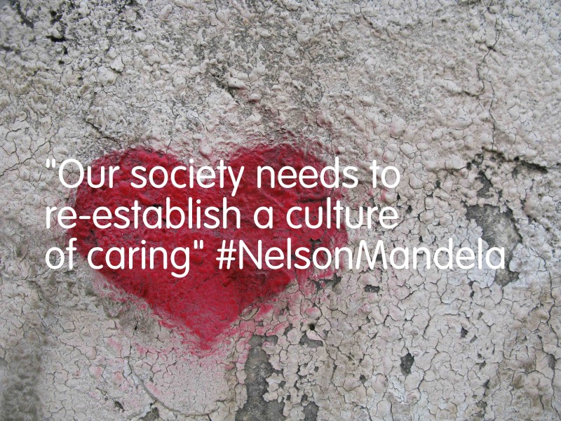 Mandela on a culture of care